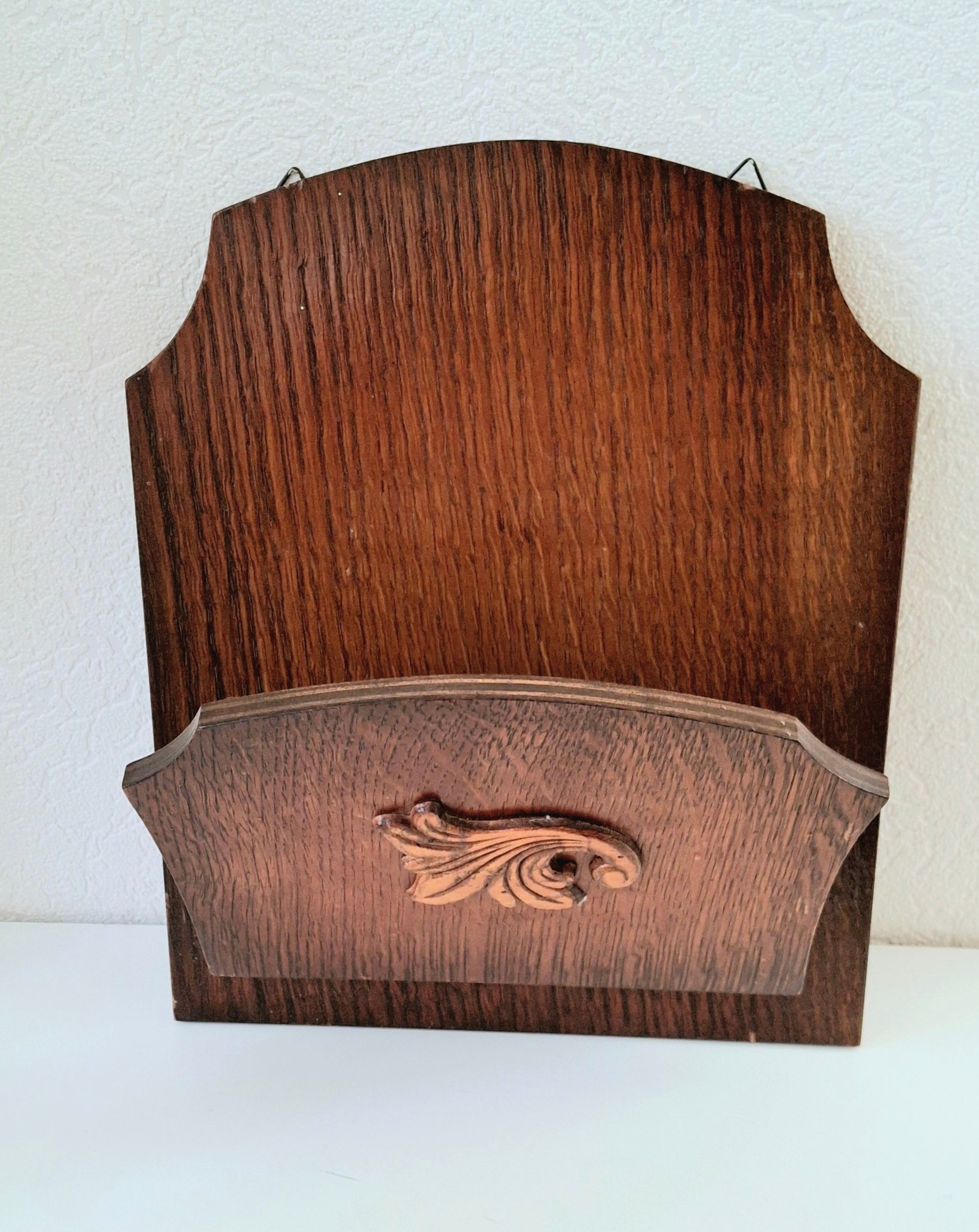 Wooden letter holders, letter racks, correspondence box