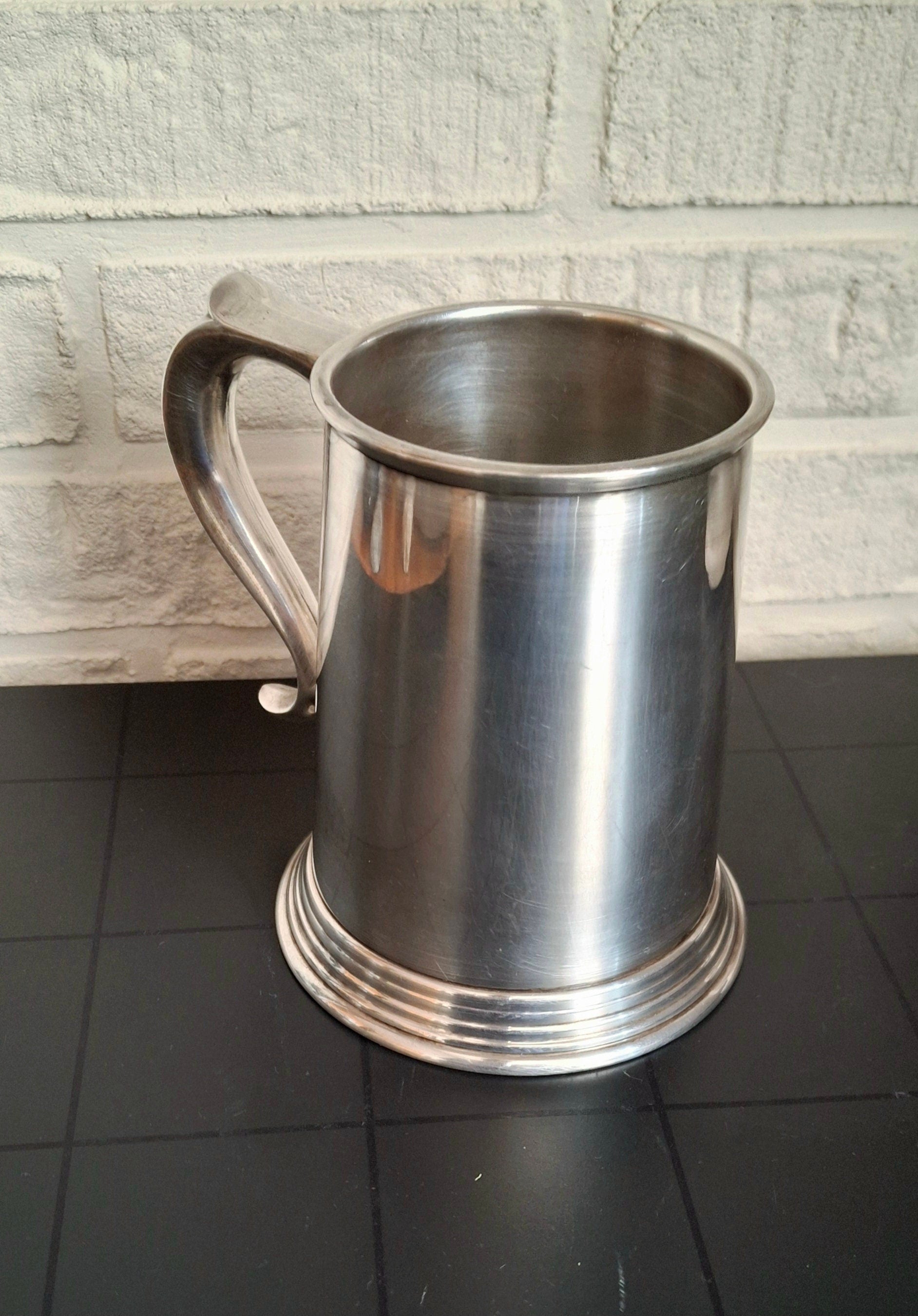 Heineken silver plated beer mug Anniversary 1873-1973 signed by B. Pyper