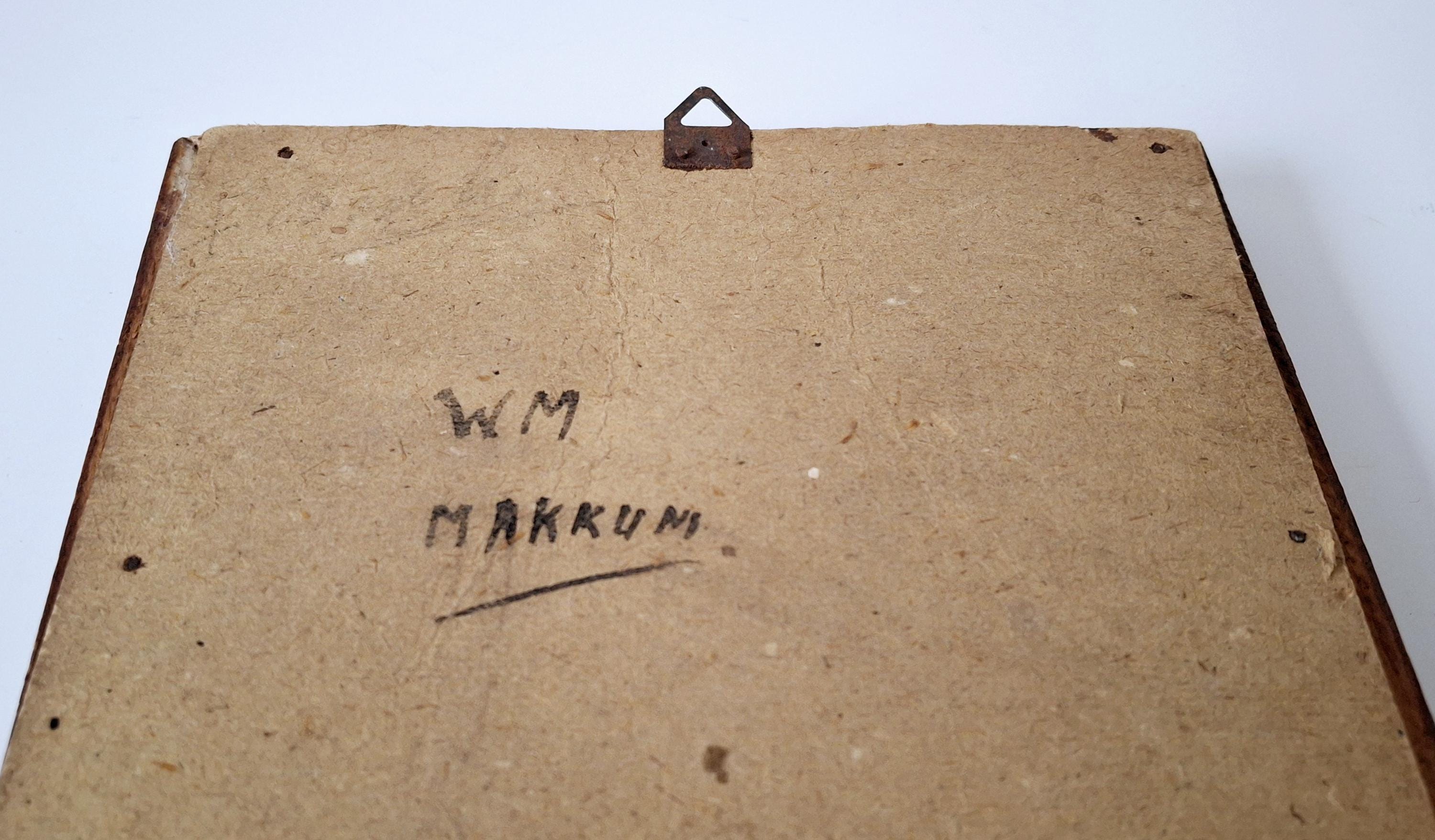 Decorative framed Dutch tile with a sailboat image