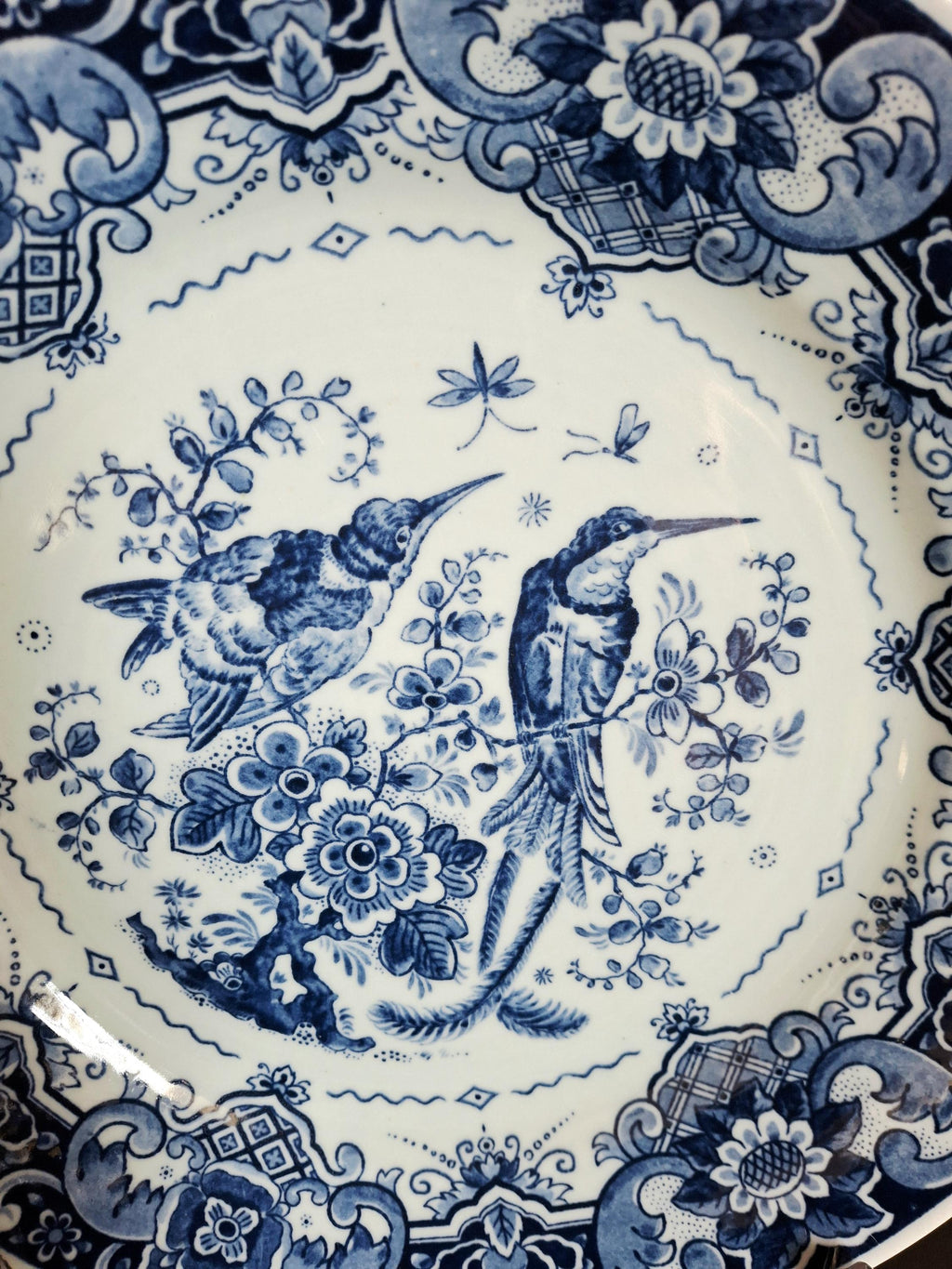 Dutch antique Mosa Maastricht plate (c.1900–1930s)