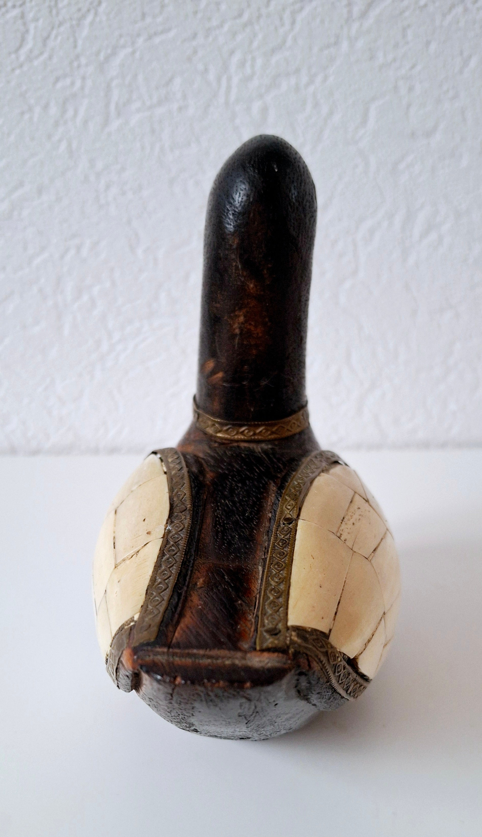 Nepalese lucky duck figurine