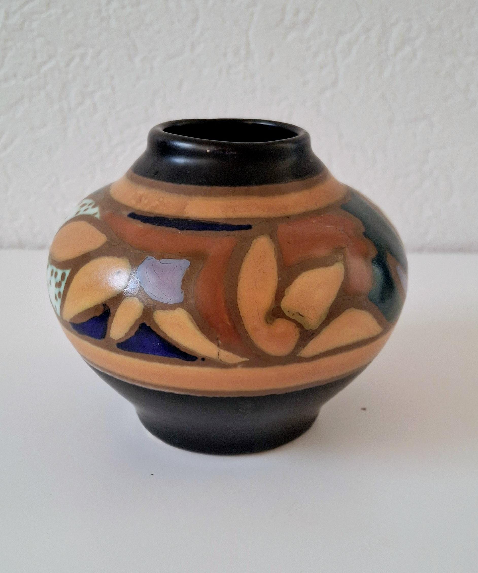 Pair of miniature vases by Eskaf, 1920s-1930s