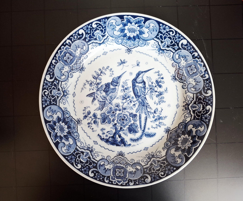 Dutch antique Mosa Maastricht plate (c.1900–1930s)