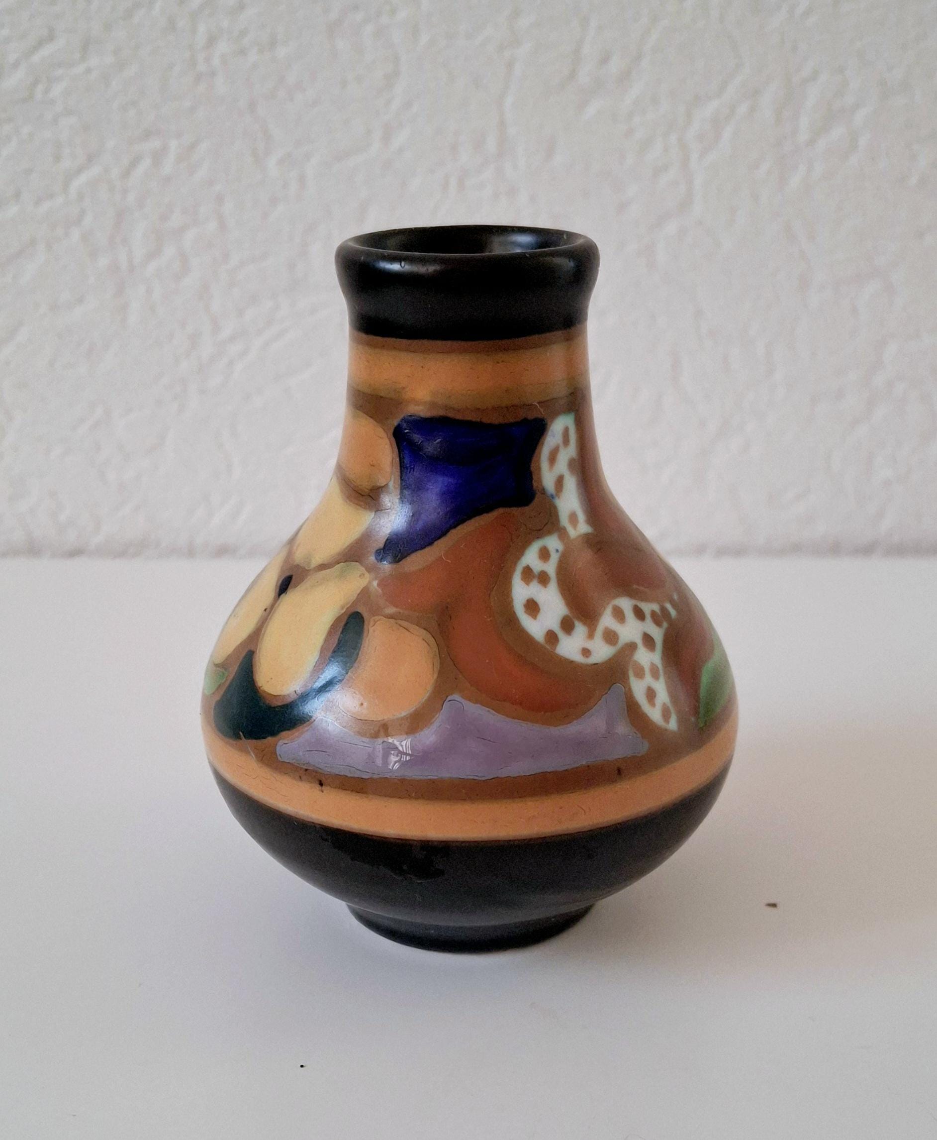 Pair of miniature vases by Eskaf, 1920s-1930s