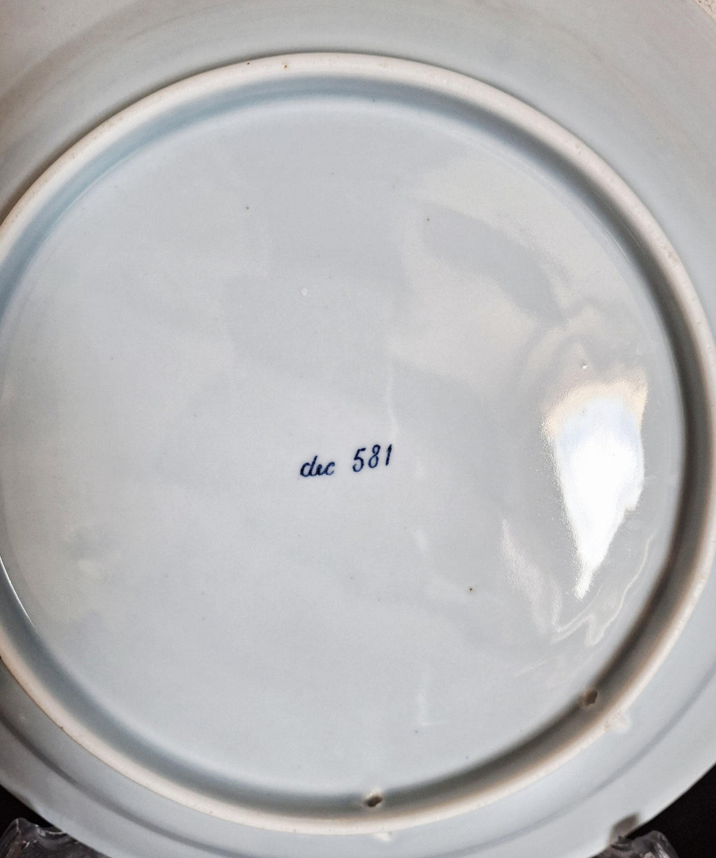 Dutch antique Mosa Maastricht plate (c.1900–1930s)