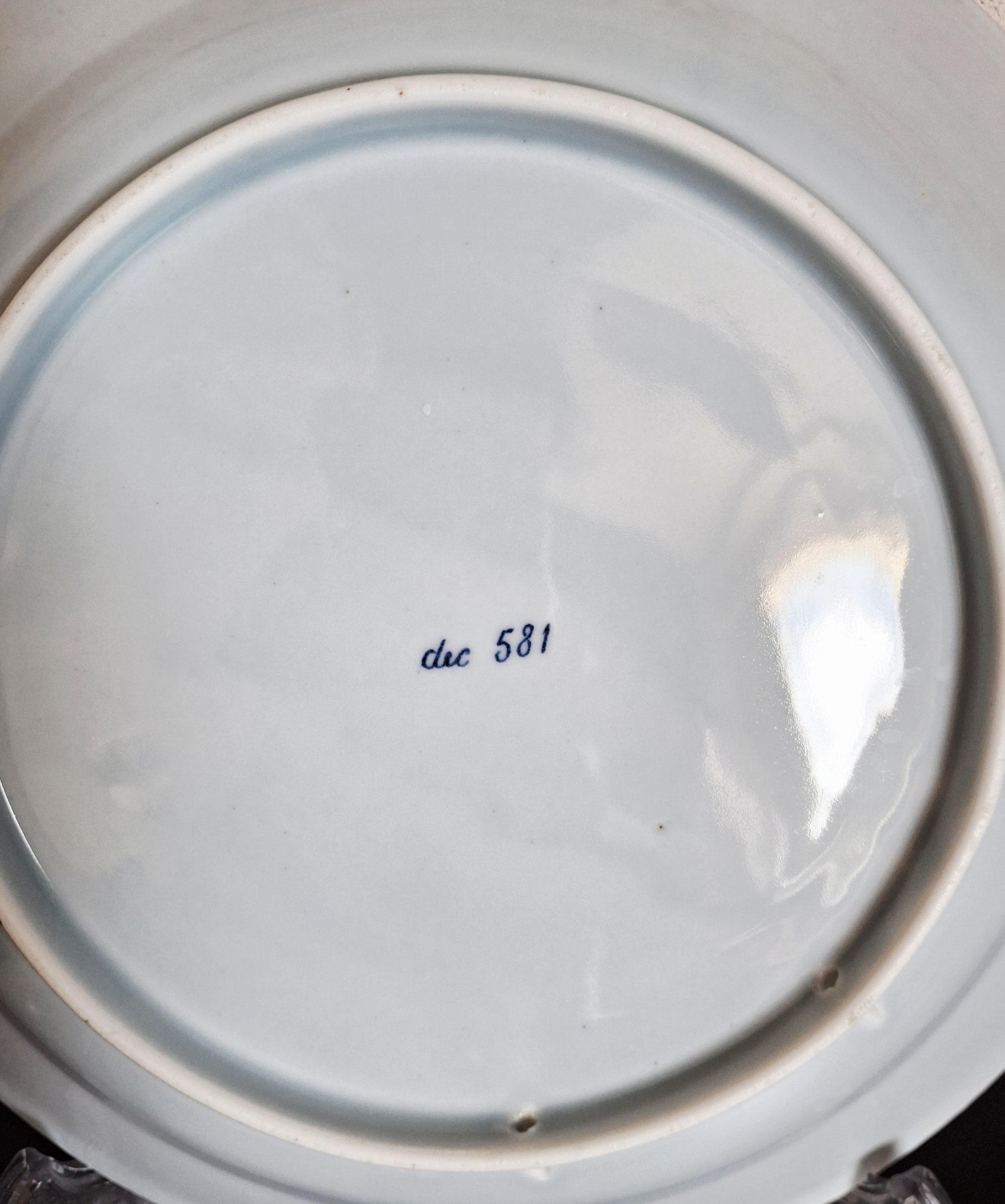 Dutch antique Mosa Maastricht plate (c.1900–1930s)