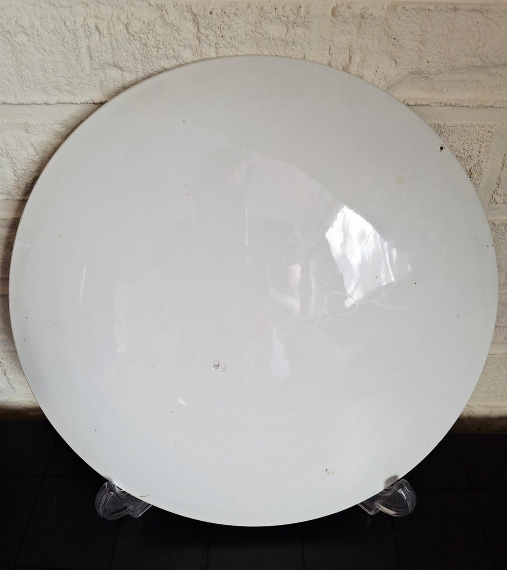 Hand painted porcelain portrait plate, Vienna style, c.1900